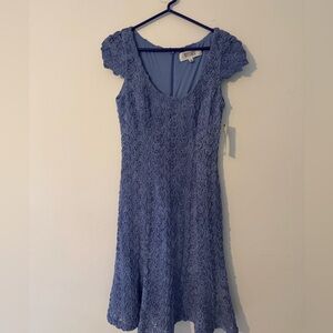 Badgley Mischka Periwinkle Gown